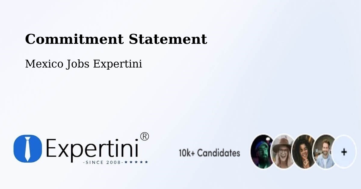 Corporate Commitment – Reforma - Mexico Jobs Expertini